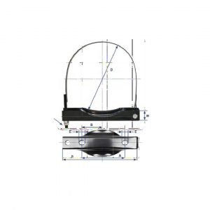 73X : Foldable Air Tank Clamp