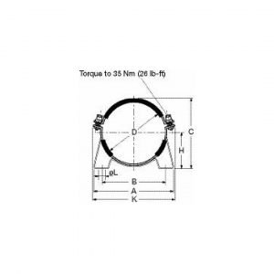 HSS – Heavy Duty Clamp With Two-Piece Construction