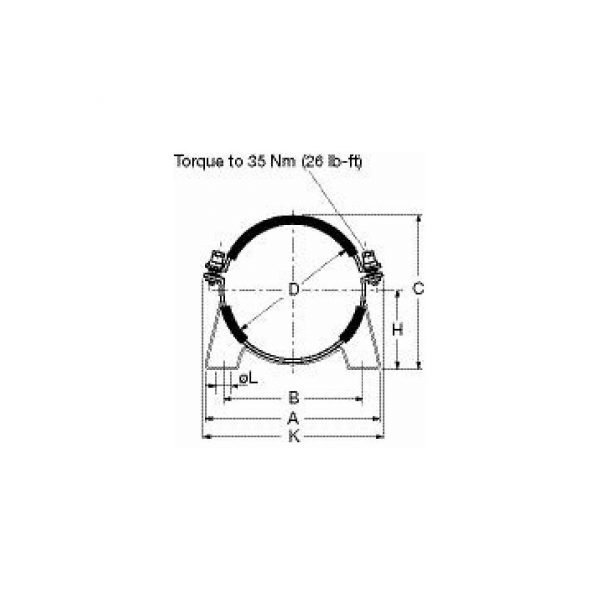 HSS - Heavy Duty Clamp With Two-Piece Construction