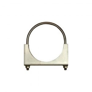 ⅜” UNC Heavy Duty Double-Edge Open End U Bolt Clamp (Round or Flat U Bolt)